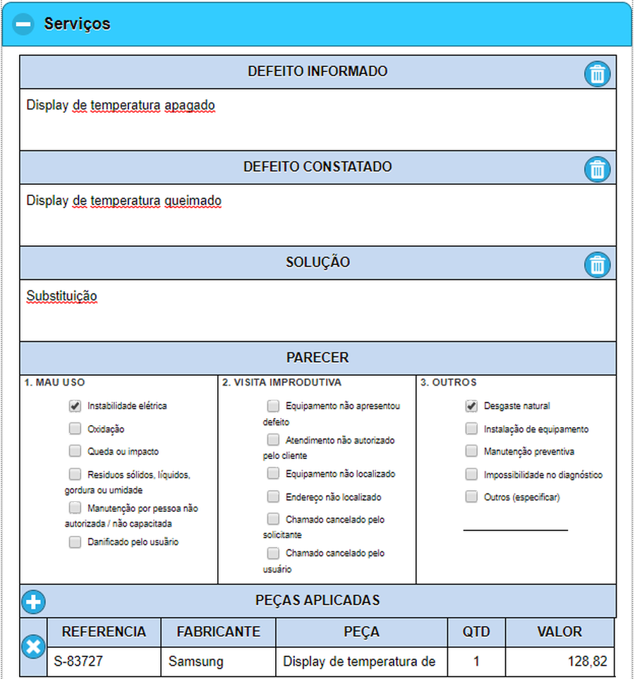 Detalhe do RAT em smart phone